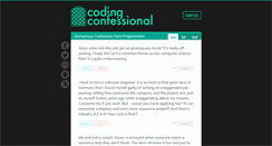 Desktop Screenshot of codingconfessional.com